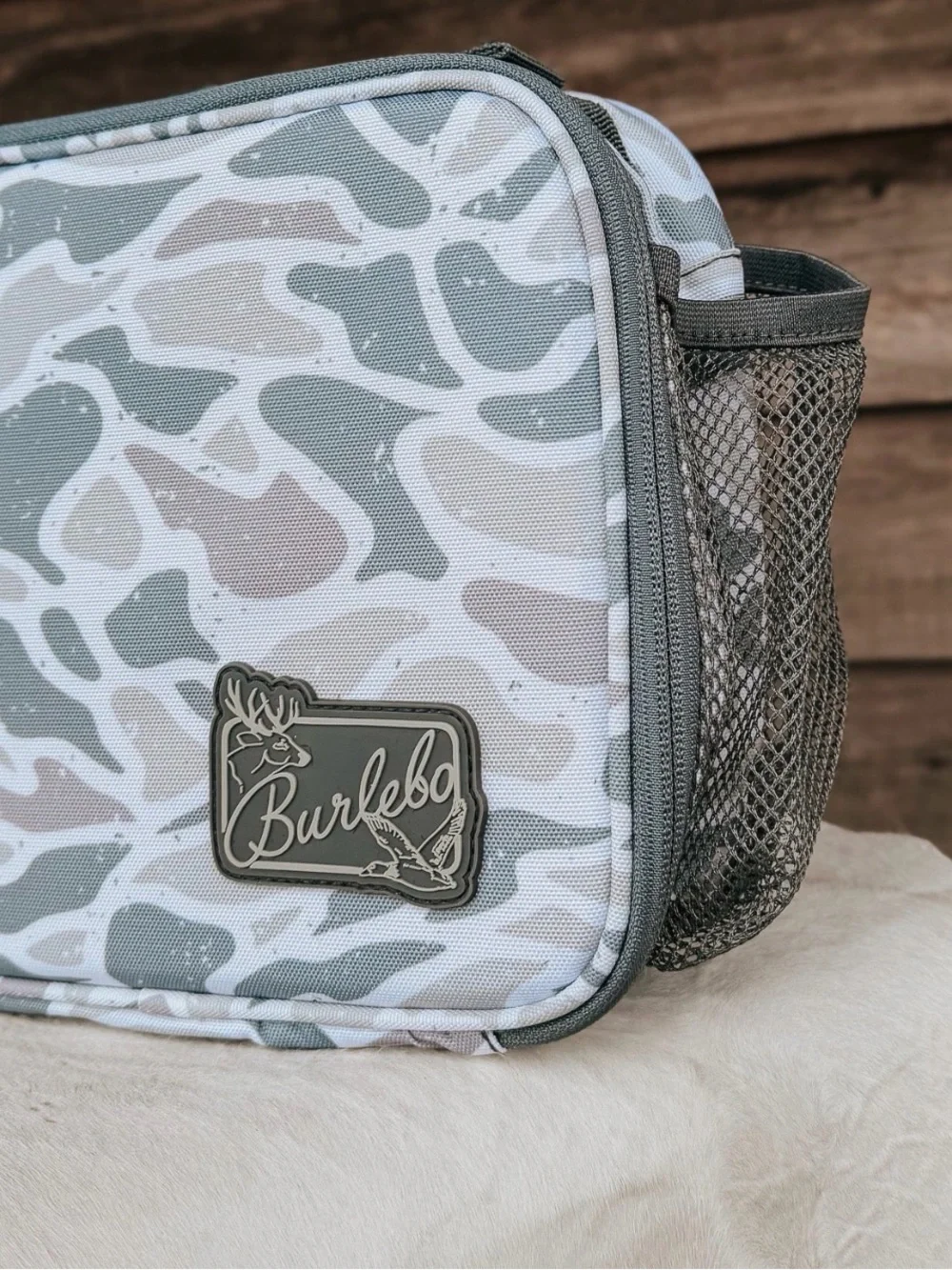 Burlebo White Camo Lunchbox